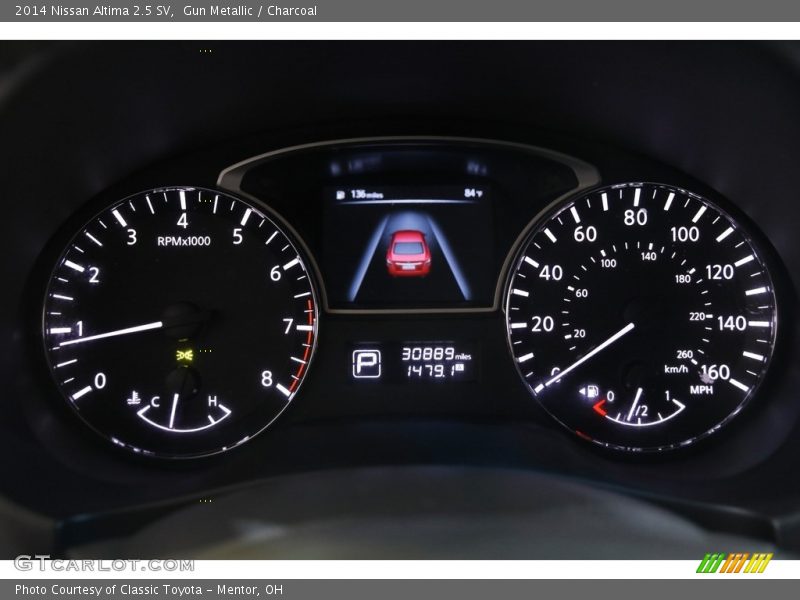 Gun Metallic / Charcoal 2014 Nissan Altima 2.5 SV