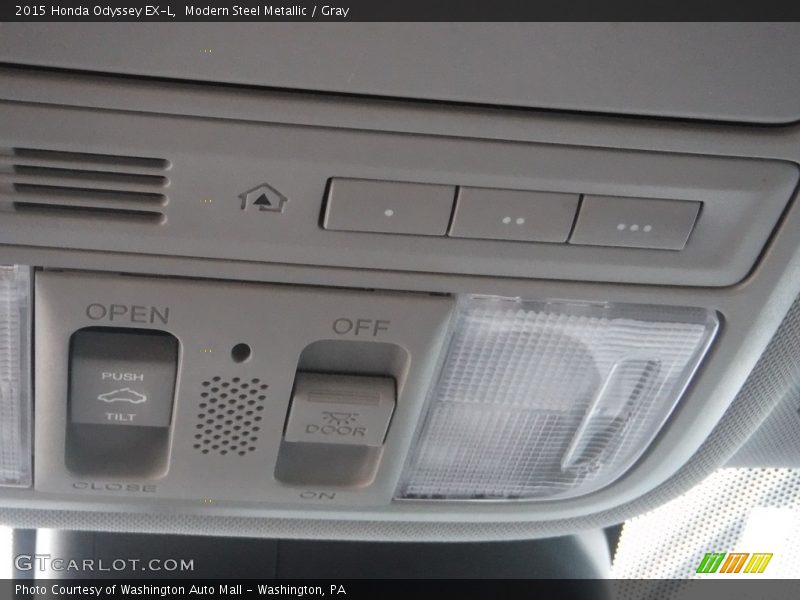 Modern Steel Metallic / Gray 2015 Honda Odyssey EX-L