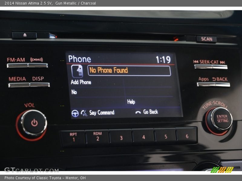 Gun Metallic / Charcoal 2014 Nissan Altima 2.5 SV