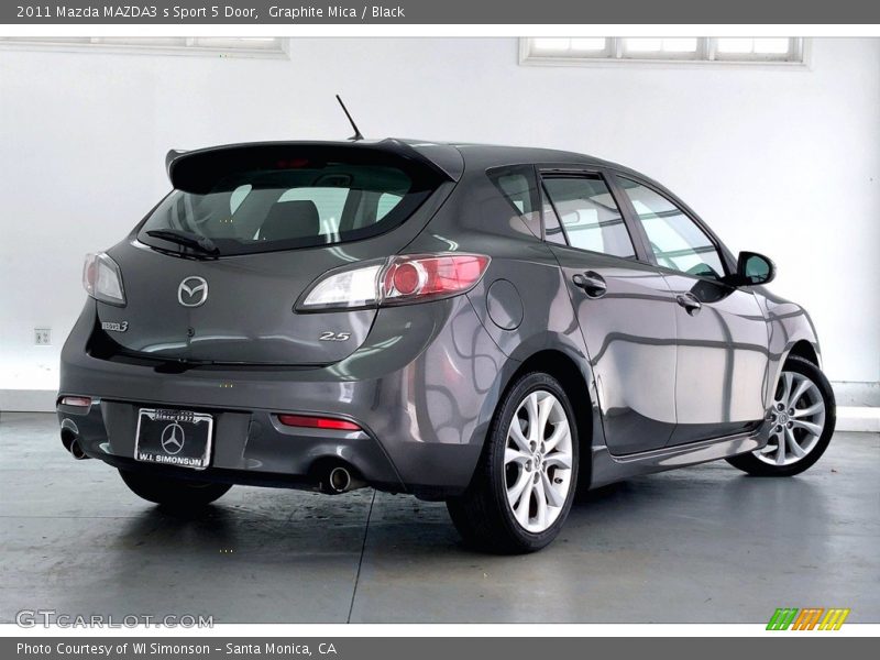 Graphite Mica / Black 2011 Mazda MAZDA3 s Sport 5 Door