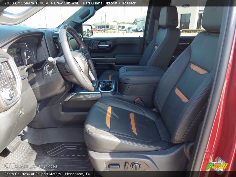 Red Quartz Tintcoat / Jet Black 2020 GMC Sierra 1500 AT4 Crew Cab 4WD