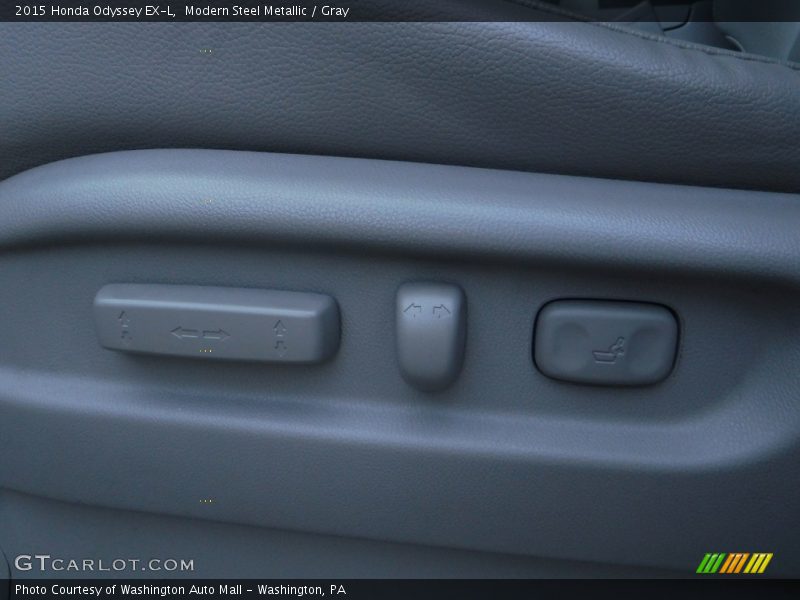 Modern Steel Metallic / Gray 2015 Honda Odyssey EX-L