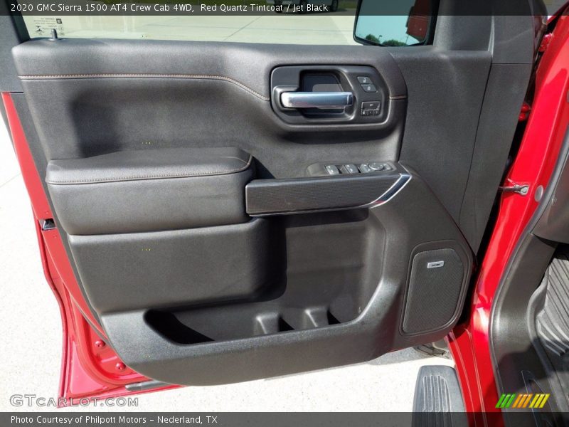 Red Quartz Tintcoat / Jet Black 2020 GMC Sierra 1500 AT4 Crew Cab 4WD