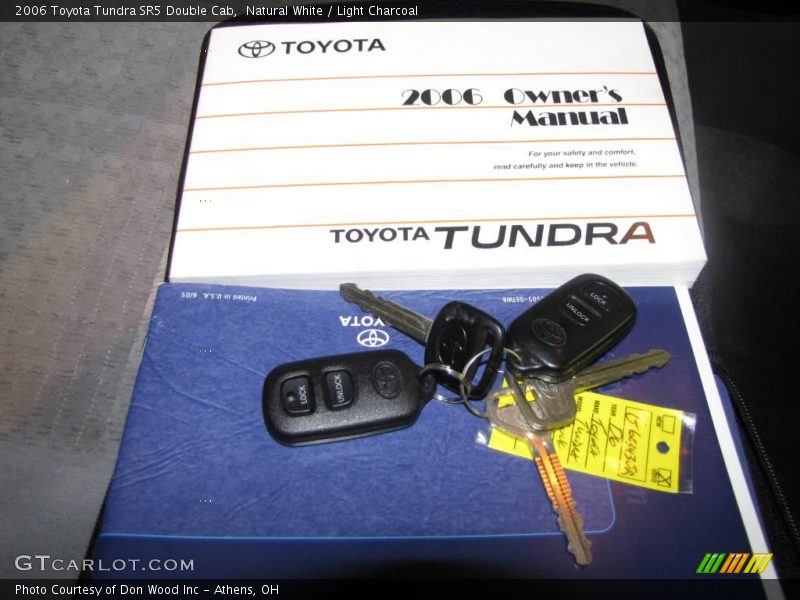 Natural White / Light Charcoal 2006 Toyota Tundra SR5 Double Cab
