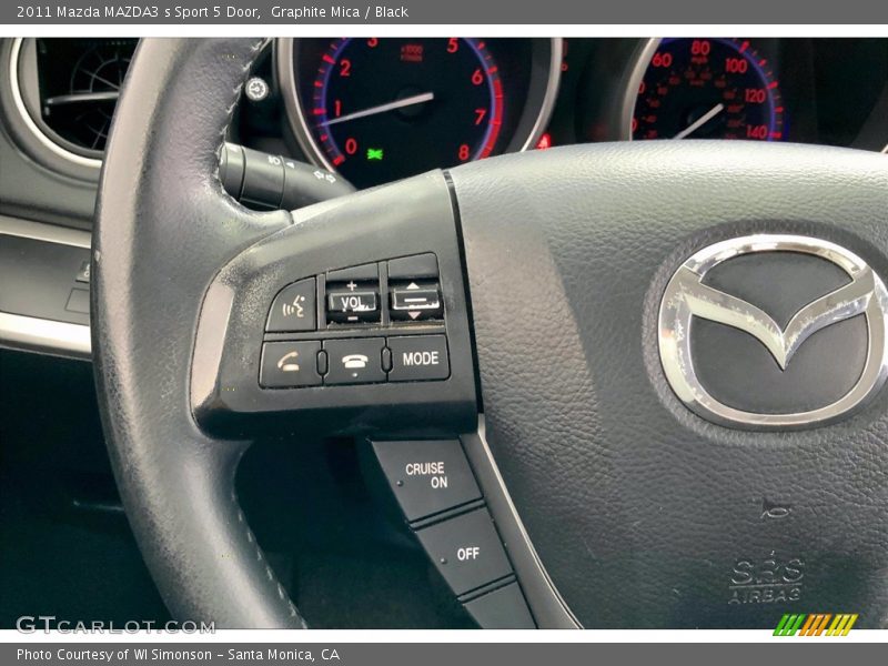Graphite Mica / Black 2011 Mazda MAZDA3 s Sport 5 Door
