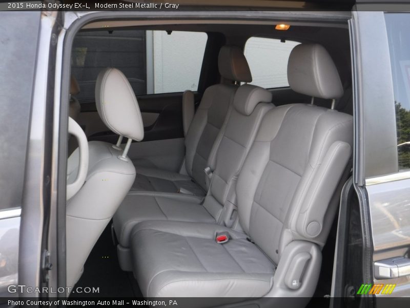 Modern Steel Metallic / Gray 2015 Honda Odyssey EX-L