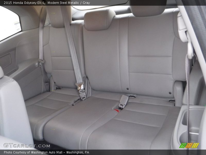 Modern Steel Metallic / Gray 2015 Honda Odyssey EX-L