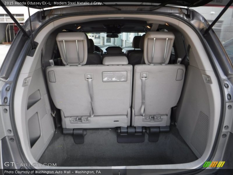 Modern Steel Metallic / Gray 2015 Honda Odyssey EX-L