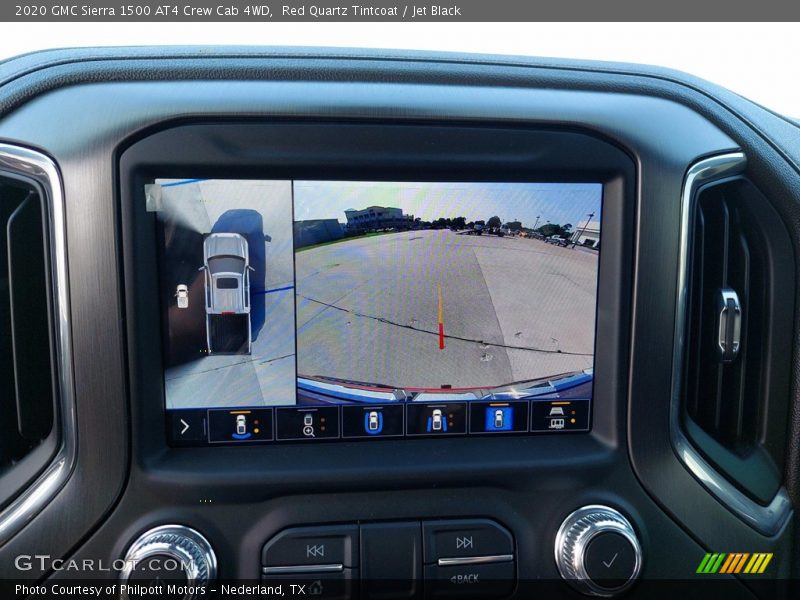 Red Quartz Tintcoat / Jet Black 2020 GMC Sierra 1500 AT4 Crew Cab 4WD