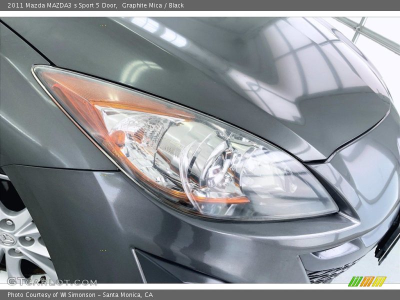 Graphite Mica / Black 2011 Mazda MAZDA3 s Sport 5 Door