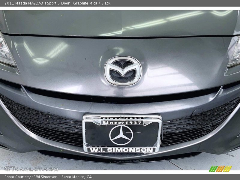 Graphite Mica / Black 2011 Mazda MAZDA3 s Sport 5 Door