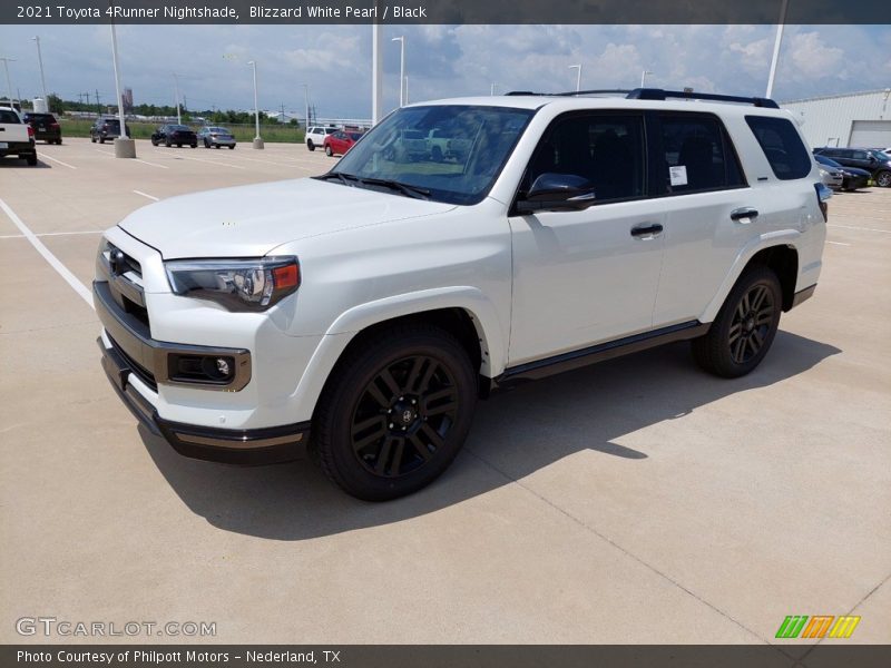 Blizzard White Pearl / Black 2021 Toyota 4Runner Nightshade
