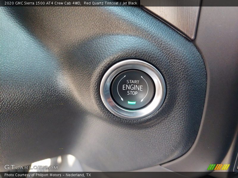 Red Quartz Tintcoat / Jet Black 2020 GMC Sierra 1500 AT4 Crew Cab 4WD