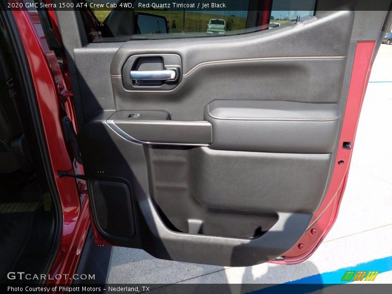 Red Quartz Tintcoat / Jet Black 2020 GMC Sierra 1500 AT4 Crew Cab 4WD