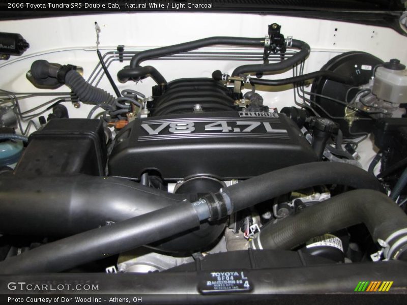 Natural White / Light Charcoal 2006 Toyota Tundra SR5 Double Cab