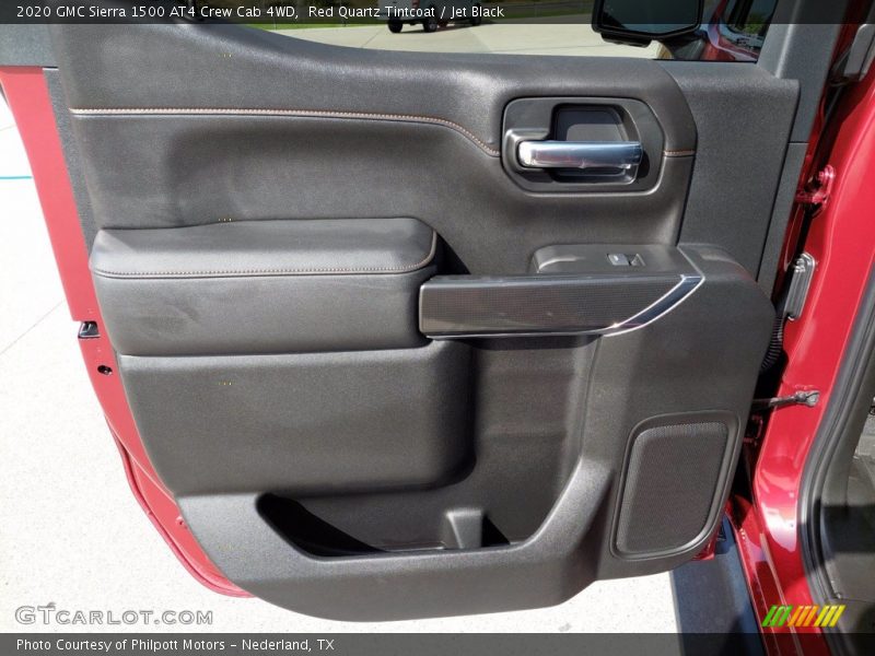 Red Quartz Tintcoat / Jet Black 2020 GMC Sierra 1500 AT4 Crew Cab 4WD