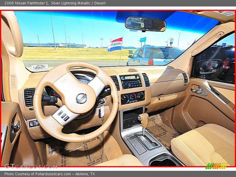 Silver Lightning Metallic / Desert 2006 Nissan Pathfinder S