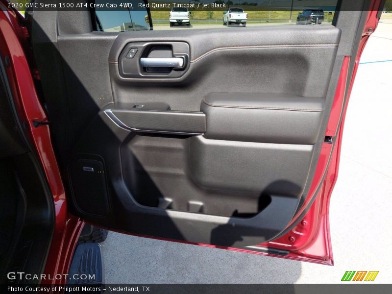 Red Quartz Tintcoat / Jet Black 2020 GMC Sierra 1500 AT4 Crew Cab 4WD
