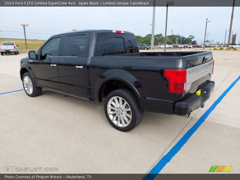 Agate Black / Limited Unique Camelback 2020 Ford F150 Limited SuperCrew 4x4