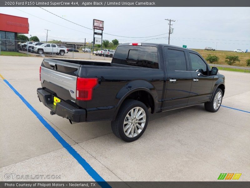 Agate Black / Limited Unique Camelback 2020 Ford F150 Limited SuperCrew 4x4
