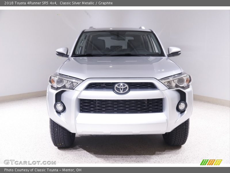 Classic Silver Metallic / Graphite 2018 Toyota 4Runner SR5 4x4