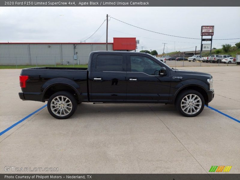 Agate Black / Limited Unique Camelback 2020 Ford F150 Limited SuperCrew 4x4
