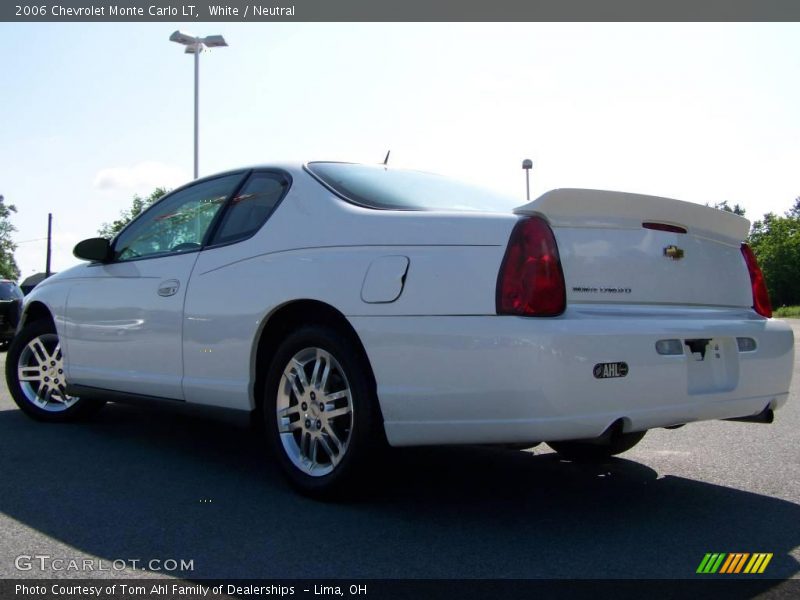 White / Neutral 2006 Chevrolet Monte Carlo LT
