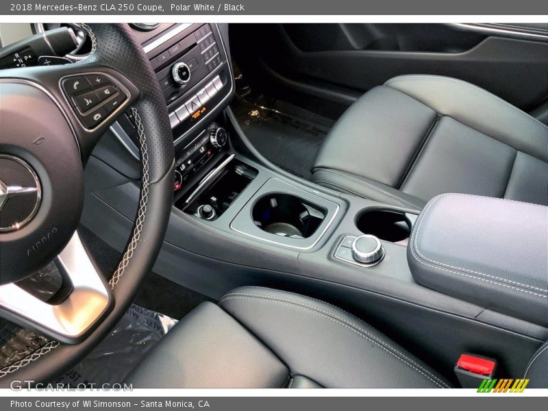 Polar White / Black 2018 Mercedes-Benz CLA 250 Coupe