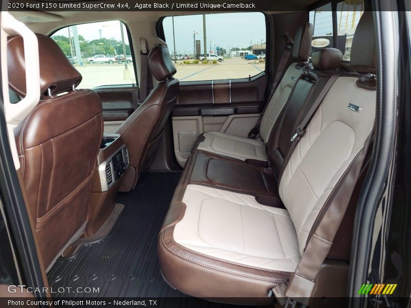 Rear Seat of 2020 F150 Limited SuperCrew 4x4