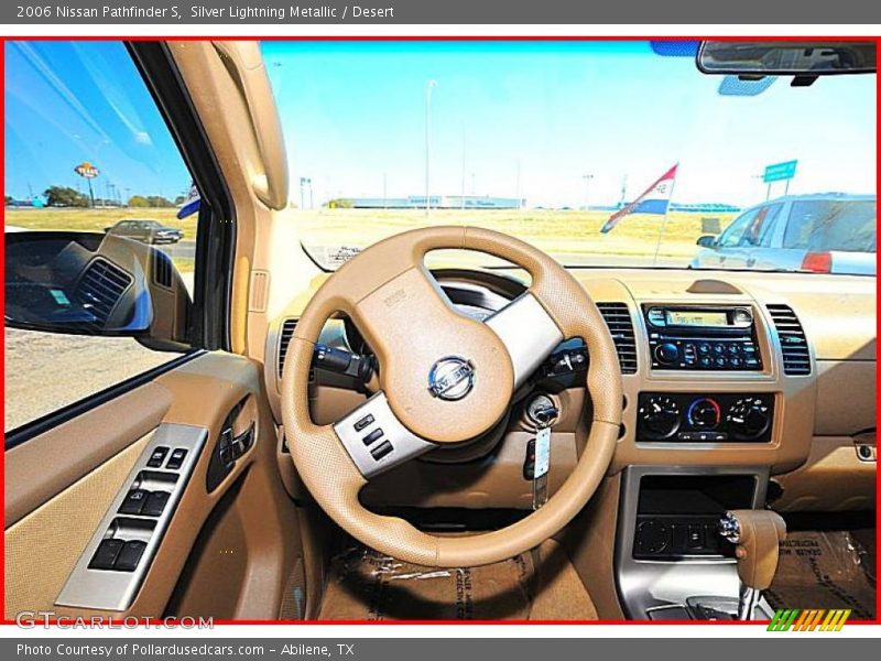 Silver Lightning Metallic / Desert 2006 Nissan Pathfinder S