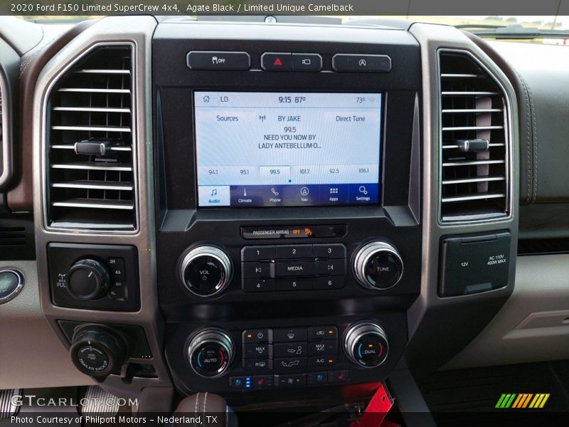 Controls of 2020 F150 Limited SuperCrew 4x4