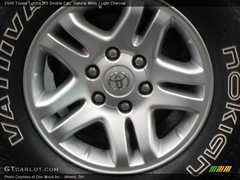 Natural White / Light Charcoal 2006 Toyota Tundra SR5 Double Cab