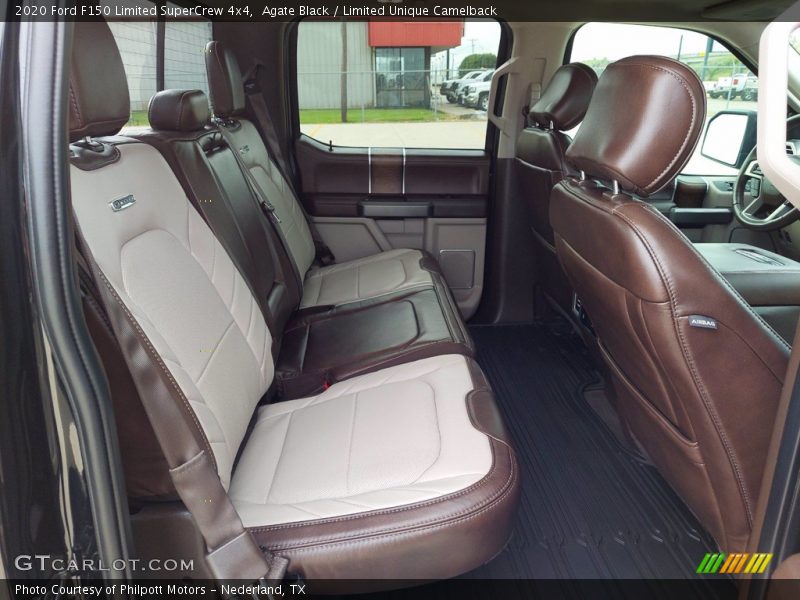 Rear Seat of 2020 F150 Limited SuperCrew 4x4