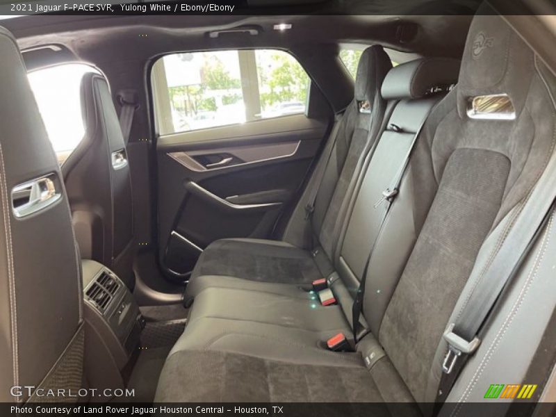 Rear Seat of 2021 F-PACE SVR