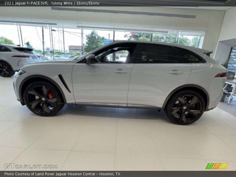 Yulong White / Ebony/Ebony 2021 Jaguar F-PACE SVR
