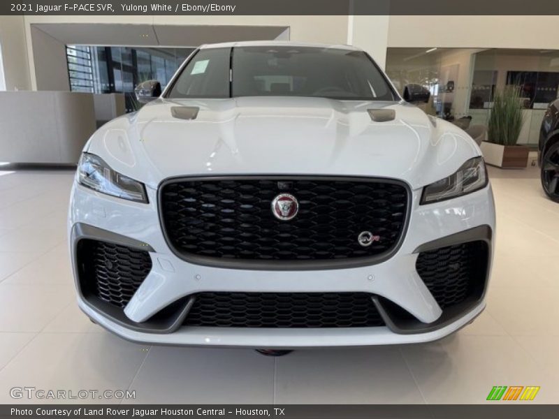 Yulong White / Ebony/Ebony 2021 Jaguar F-PACE SVR