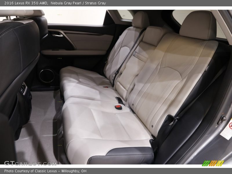 Nebula Gray Pearl / Stratus Gray 2016 Lexus RX 350 AWD