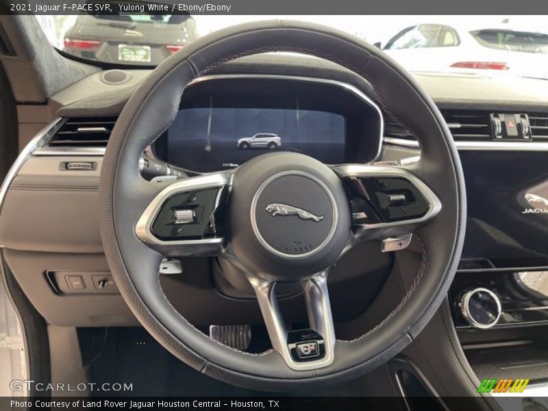  2021 F-PACE SVR Steering Wheel