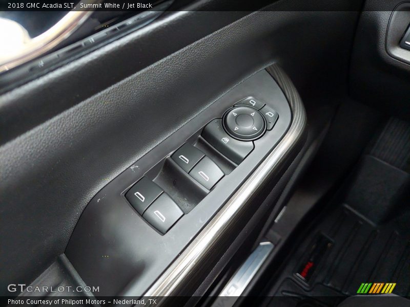 Summit White / Jet Black 2018 GMC Acadia SLT