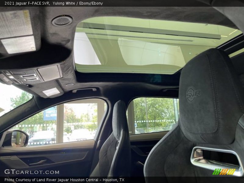 Sunroof of 2021 F-PACE SVR