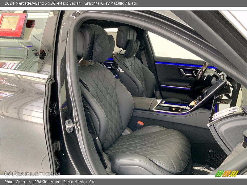  2021 S 580 4Matic Sedan Black Interior