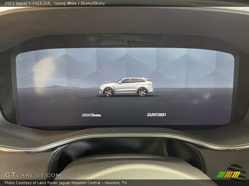 Yulong White / Ebony/Ebony 2021 Jaguar F-PACE SVR