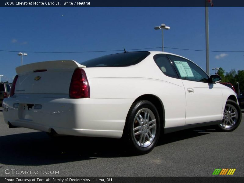 White / Neutral 2006 Chevrolet Monte Carlo LT