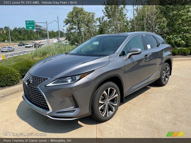 Front 3/4 View of 2021 RX 350 AWD