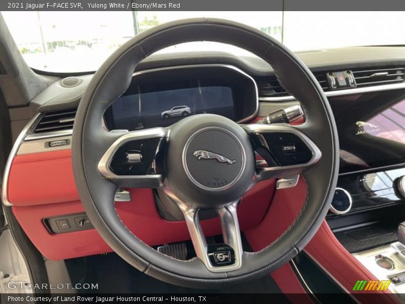  2021 F-PACE SVR Steering Wheel