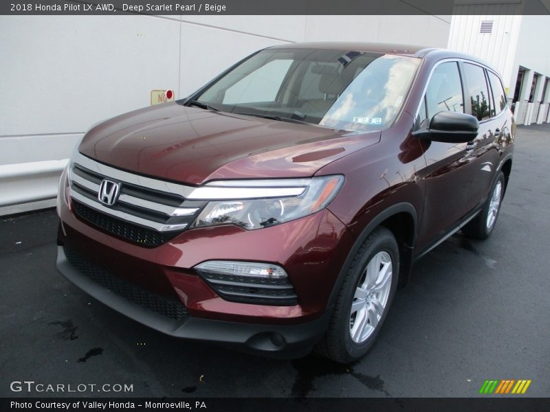 Front 3/4 View of 2018 Pilot LX AWD