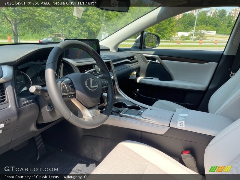 Front Seat of 2021 RX 350 AWD