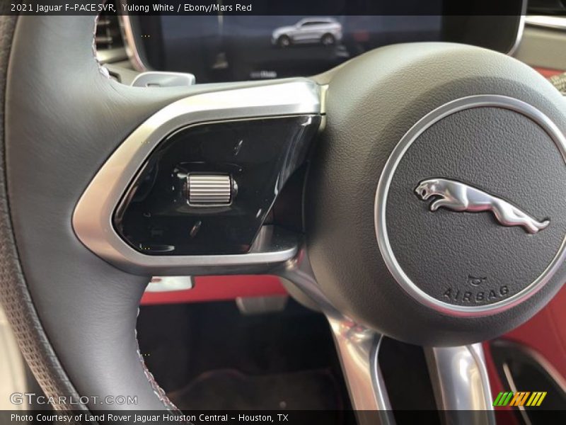  2021 F-PACE SVR Steering Wheel