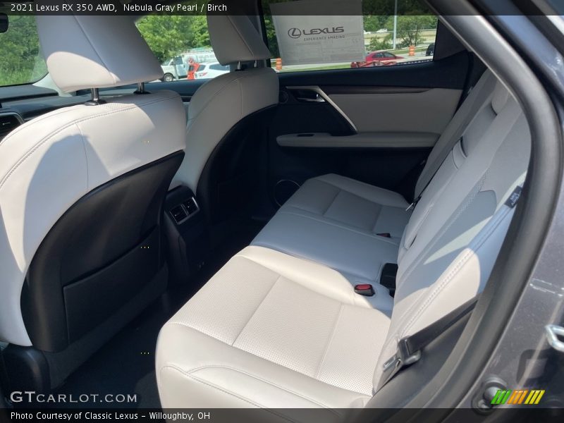 Rear Seat of 2021 RX 350 AWD