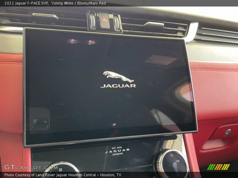 Controls of 2021 F-PACE SVR